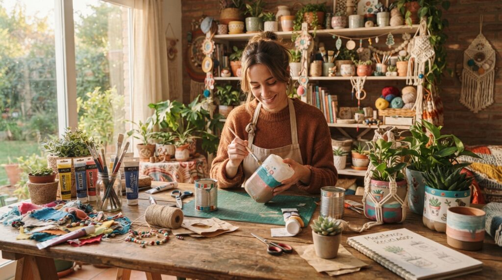 Imagen representativa de Cómo Hacer Macetas Decorativas Recicladas en Casa
