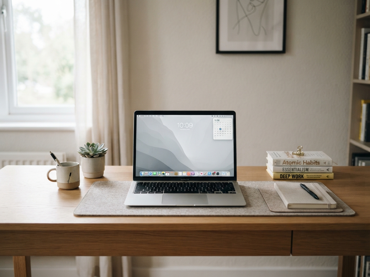Detalles paso a paso de Cómo Organizar tu Escritorio de Home Office para Ser Más Productivo