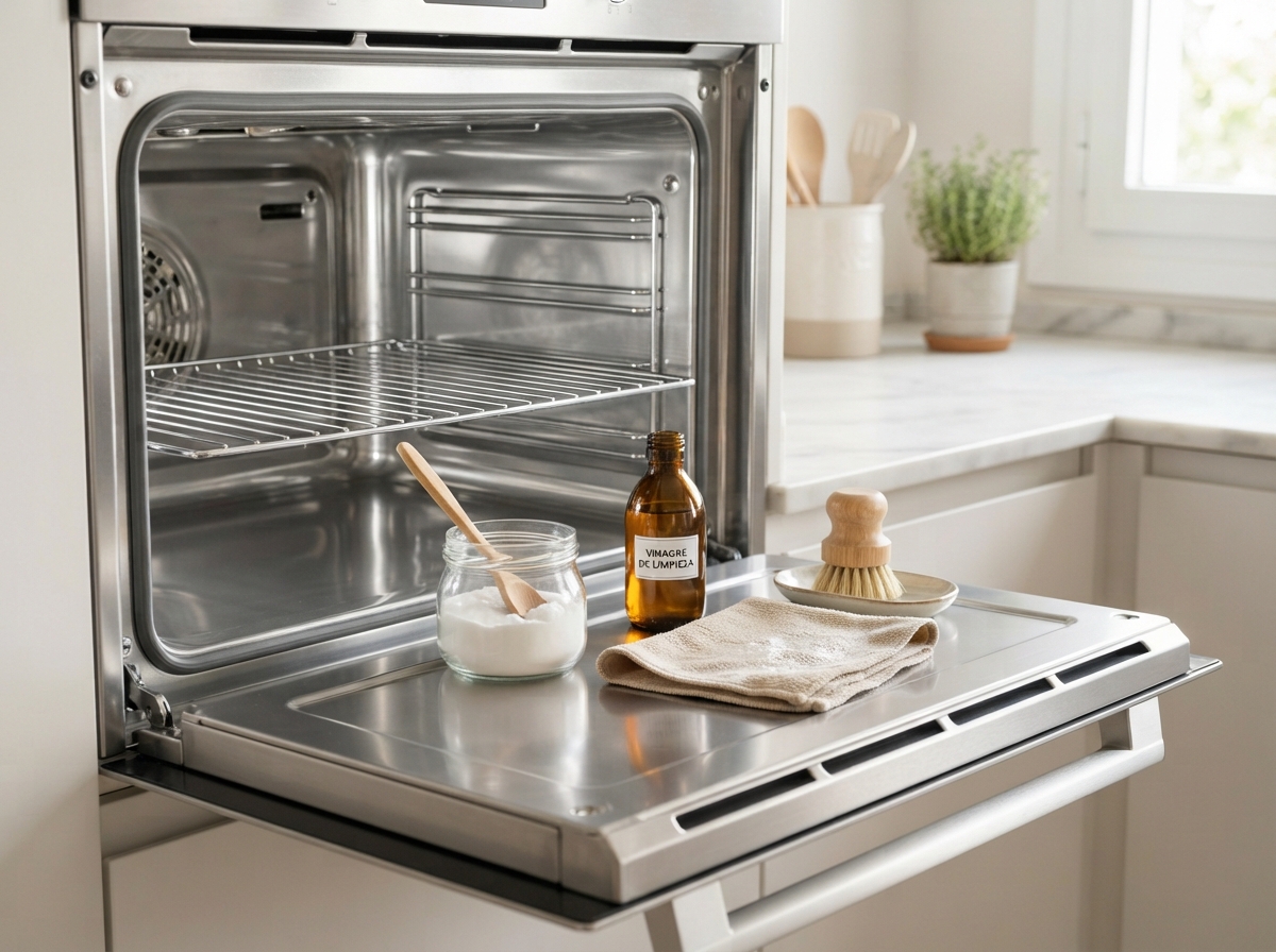 Detalles paso a paso de Cómo Limpiar el Horno Sin Productos Químicos Fuertes